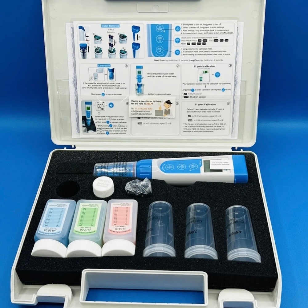 Apera Ph60 Premium Line PH Tester Kit
